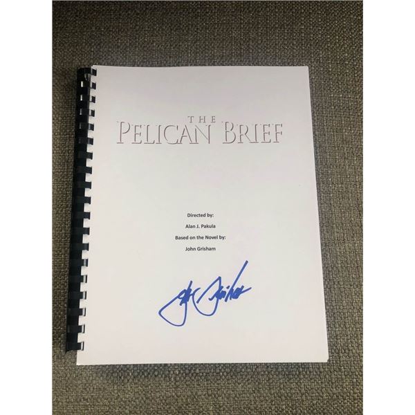 The Pelican Brief Script-Autographed by writer John Grisham