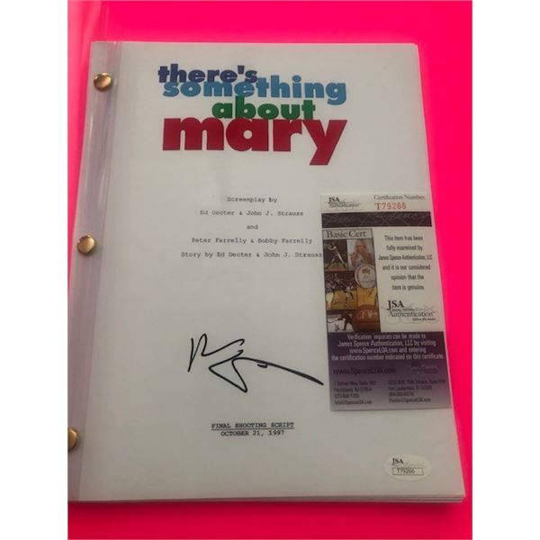 There’s Something About Mary Script- Autographed by Ben Stiller