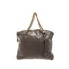 Image 2 : Louis Vuitton Grey Leather Lockit Chain Shoulder Bag