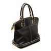 Image 2 : Louis Vuitton Black Leather Lockit PM Tote Bag