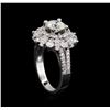 Image 4 : 2.40 ctw Diamond Ring - 14KT White Gold