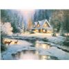 Image 1 : Deer Creek Cottage by Thomas Kinkade