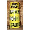 Image 1 : STACK OF CAUTION/ DANGER TAPE