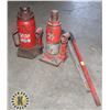 Image 1 : TWO BOTTLE JACKS, ONE IS 12 TON, THE OTHER IS