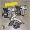 Image 1 : 3 AIR POWERED COIL NAIL GUNS