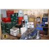 Image 1 : LARGE LOT OF ASSORTED OIL FILTERS, ROTORS, AND