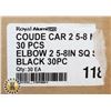 Image 2 : NEAR FULL CASE OF DOWN SPOUT ELBOWS SMALL SQUARE