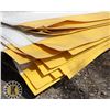 Image 2 : PALLET OF PVC SAFETY PATHWAY FOR ROOFING