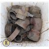 Image 1 : LOT OF METAL PIPING ON TOP OF SEACAN