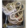 Image 1 : BIN OF HEAVY DUTY ROPE