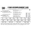 Image 1 : C Bar Accomplishment 3416