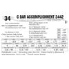 Image 1 : C Bar Accomplishment 3442