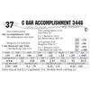 Image 1 : C Bar Accomplishment 3448