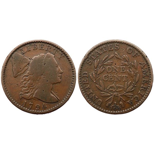 1794 S-72 R2 Exact Head of 1795 VG10