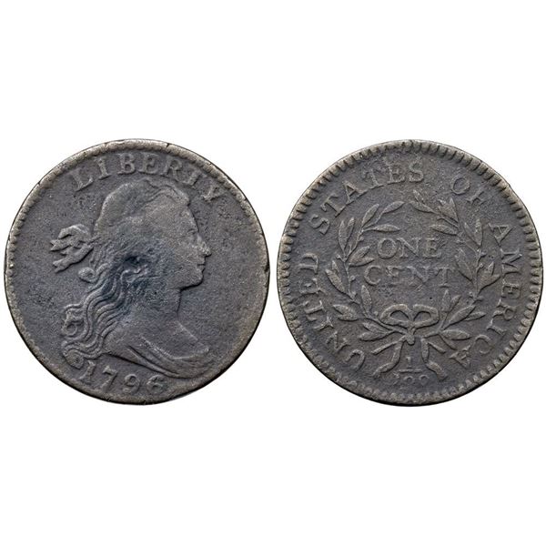 1796 S-108 R4 Draped Bust VG7