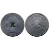 Image 1 : 1796 S-117 R5+ Draped Bust AG3 Counterstamped "K"