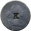 Image 2 : 1796 S-117 R5+ Draped Bust AG3 Counterstamped "K"