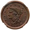 Image 2 : 1850 N-19 R2 NGC graded MS65 Brown