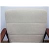 Image 2 : Komfort Danish Wooden Armchair w/ Upholstered Seat & Back 26"x20"x34"H