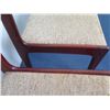 Image 8 : Qty 2 Farse Stolefabrik Denmark Wooden Chairs w/ Upholstered Seats & Backs 19"x18"x33" (Seat damage)