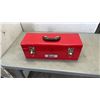 Image 1 : RED BEACH TOOLBOX WITH CONTENTS