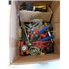 Image 2 : BOX OF HAND TOOLS HEAT IRON AND MORE