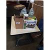 Image 1 : METAL AND GLASS MINI GREENHOUSE TERRARIUM, 2 FALCON DECOYS, AND 8 MAPLE FLAVOUR WOOD SMOKER CHIPS