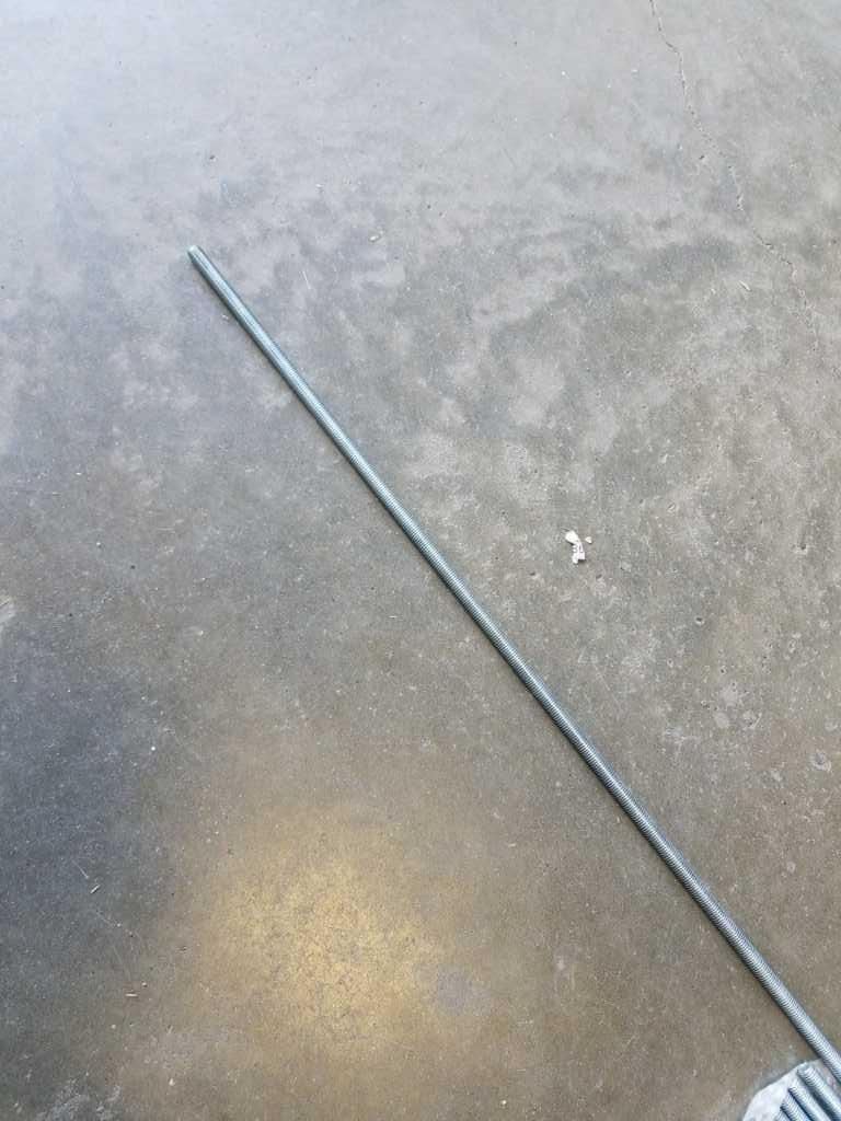 6 PIECES OF 6FT REDI ROD