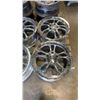 Image 2 : SET OF 4 AKUZA 17" 5 BOLT RIMS