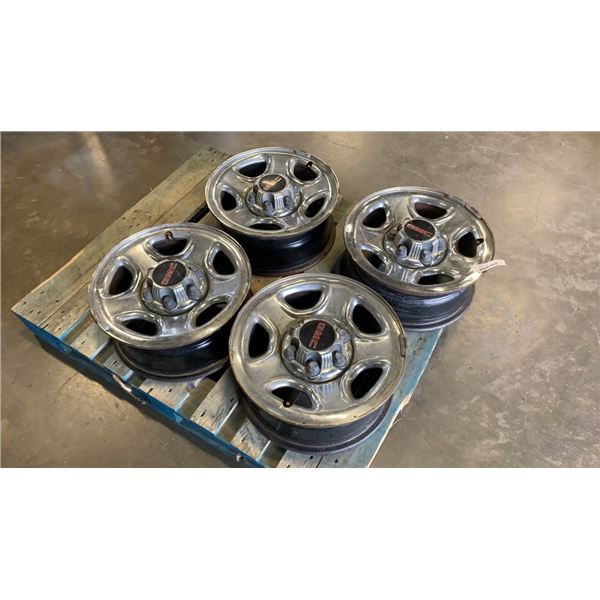 SET OF 4 MID 2000 GMC 6 BOLT 16