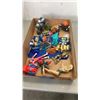 Image 1 : TRAY OF INTERACTIVE VIDEO GAME FIGURES, AND MORE