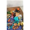 Image 2 : TRAY OF INTERACTIVE VIDEO GAME FIGURES, AND MORE
