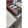 Image 8 : FOLDING EASEL WITH WATERCOLOR PAINTS
