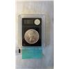Image 2 : 1962 CANADIAN SILVER DOLLAR (.800) IN CASE - GRADED 'VERY GOOD'
