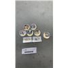 Image 1 : LOT OF KOBE BRYANT AND STEPH CURRY COLLECTIBLE COINS