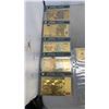 Image 2 : LOT OF COLLECTIBLE FOIL BILLS NOT REAL CURRENCY