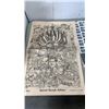 Image 8 : JULY 21, 1969 WALKING ON MOON PAPER WITH LOT OF STAMPS