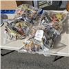 Image 1 : 4 NEW SETS OF PREXTEX 5 PC GIANT FLEXIBLE DINOSAURS RETAIL $100+