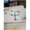 Image 2 : VIVO QUAD MOUNT MONITOR STAND