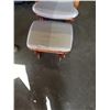 Image 2 : VINTAGE GLIDER WITH FOOTSTOOL