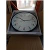 Image 2 : SET OF 6 KIERA GRACE KG SILENT WALL CLOCKS, BLACK, 12 INCH - RETAIL $79