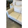Image 2 : ITALSOFA GENUINE LEATHER 3 PIECE SECTIONAL SOFA W/ CLEANING KIT, IN VERY GOOD CONDITION!