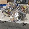 Image 1 : 4 NEW SETS OF PREXTEX 5 PC GIANT FLEXIBLE DINOSAURS RETAIL $100+