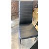 Image 3 : DINING GLASSTOP TABLE WITH 4 CHAIRS