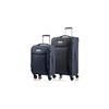 Image 1 : CHAMPS 2 PIECE NAVY SOFTECH LUGGAGE SET - RETAIL $599