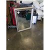 Image 1 : LARGE FRAMED BEVELLED MIRROR