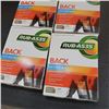 Image 3 : 4 NEW PACKS RUB-A535 ICY/HOT BACK RELIEF PADS - EACH PACK CONTAINES 4 LARGE PADS