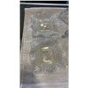 Image 2 : LOT OF ANTIQUE PRESSED GLASS AND CRYSTAL BOWL