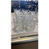 Image 2 : LOT OF VARIOUS CRYSTAL GLASSWARE - SOME CHIPS