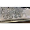Image 8 : LOT OF VARIOUS CRYSTAL GLASSWARE - SOME CHIPS